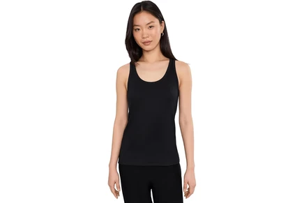 Женская футболка Eileen Fisher Organic Cotton Stretch Rib Scoop Neck Slim Tank