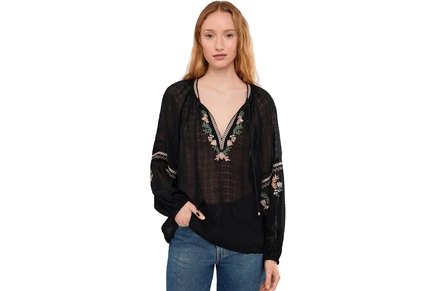 Блузка Sanctuary Raye Embroidered Blouse
