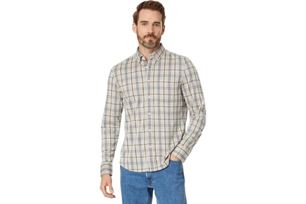 Мужская рубашка Faherty Coastline Knit Shirt