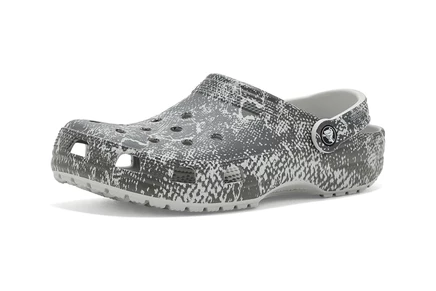 Мужские сабо Crocs Classic Animal Print, змеиный принт