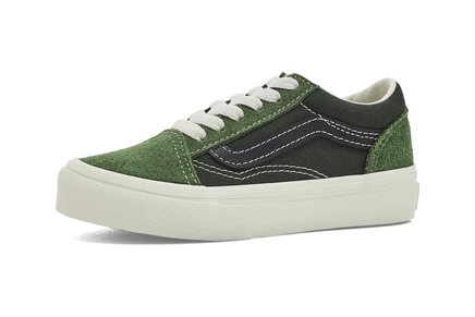 Детские кроссовки Vans Old Skool, зелёный бальзам