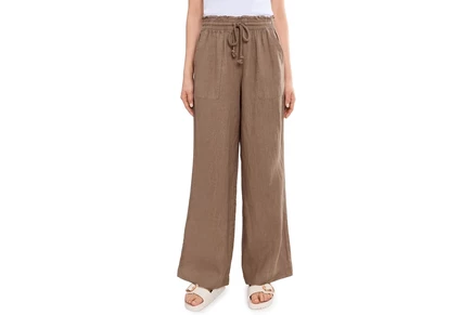 Брюки Splendid Stella Linen Paprbag Pants