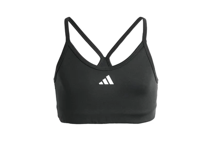 Детский спортивный топ adidas Kids Padded Y Back Bra, чёрный