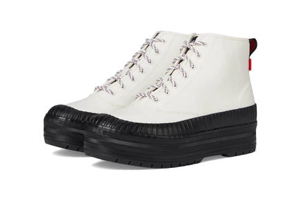 Женские кроссовки Keds The Platform Mid Lug Weatherized white/black