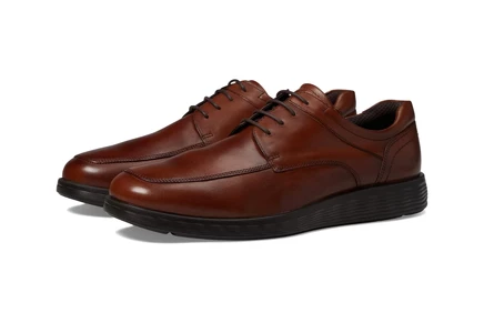 ECCO S Lite Hybrid Apron Toe Tie cognac