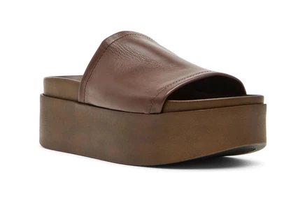 Женские сандалии Steve Madden Arwen кожаные, коричневые