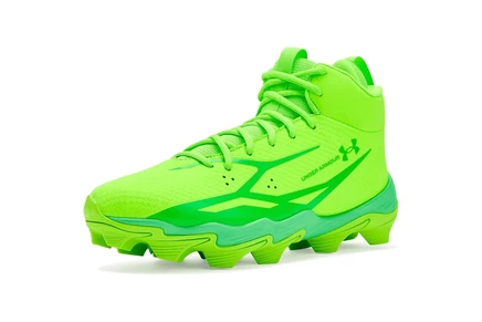 Мужские бутсы Under Armour Spotlight Hammer, ярко-зеленые