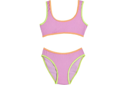 Купальник Snapper Rock Kids Vacay Pop Recycled Crop Bikini (Big Kid)