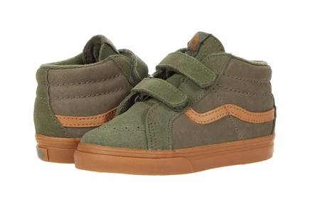 Кроссовки для детей Vans Sk8-Mid Reissue V, хаки