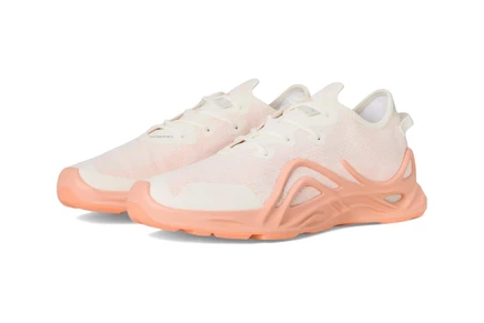 Женские кроссовки ECCO Sport Biom Infinite Textile Knit Fashion Fashion Sneaker bright white/peach nectar