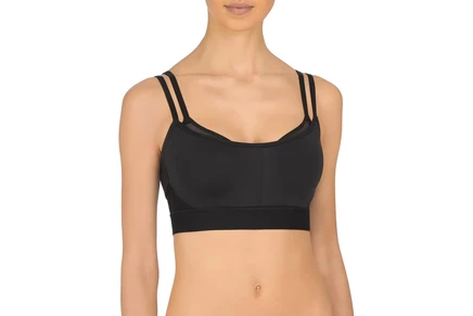 Женский спортивный бюстгальтер Natori Gravity Contour, черный