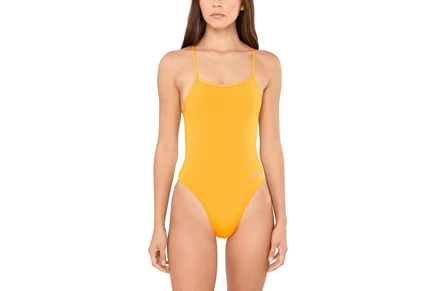 Женский купальник Speedo V-Back, мандариновый