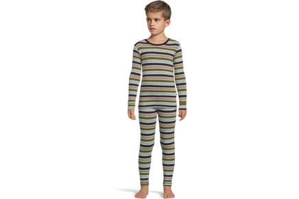 Пижама Kickee Pants Kids Print Long Sleeve Pajama Set (Toddler/Little Kid/Big Kid)