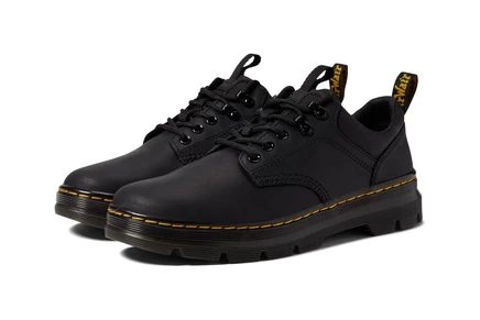Унисекс оксфорды Dr. Martens Reeder, из текстиля и синтетики, черные