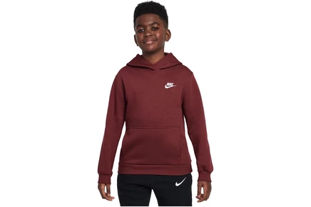 Женский свитшот Nike Kids NSW Club Fleece LBR Hoodie (Little Kids/Big Kids)
