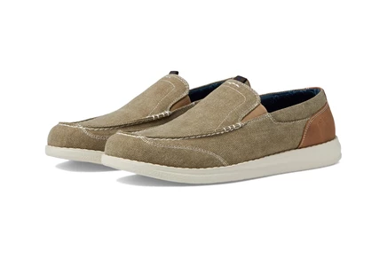 Мужские мокасины Nunn Bush Brewski Canvas Moccasin Toe Venetian Slip-On