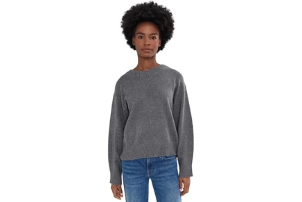 Свитер Eileen Fisher Cotton and Recycled Cashmere Crew Neck Sweater