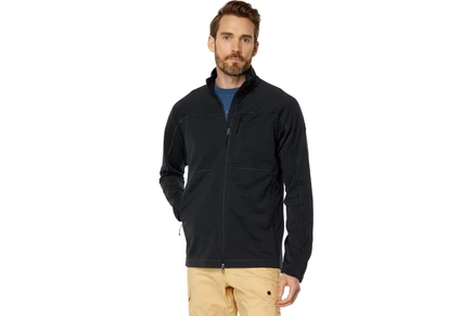 Мужская флисовая куртка Fjallraven Abisko Lite, черная