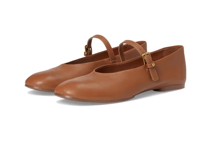 Женские кожаные туфли Franco Sarto Odilia Mary Jane, коньячные