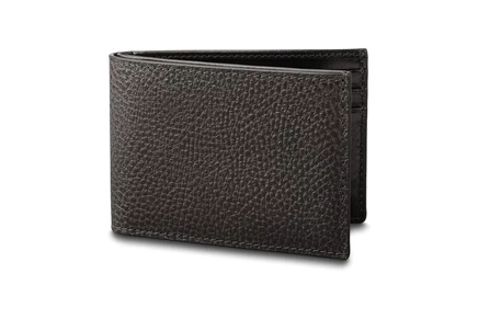 Унисекс кошелек Bosca Roma Italia Small Bifold, антрацит