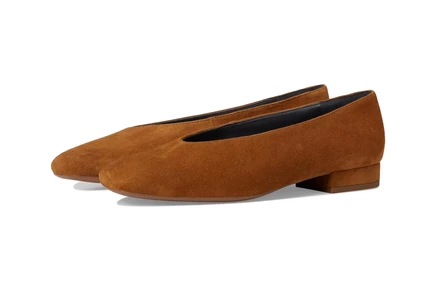 Женские туфли Franco Sarto Damona кожаные, коричневые