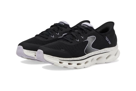 Женские кеды Skechers Performance Go Walk Glide 2.0 Dani, черно-лавандовые
