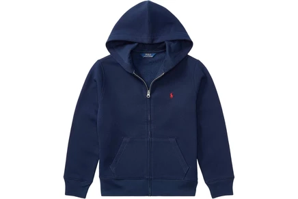 Толстовка Polo Ralph Lauren Kids Cotton-Blend-Fleece Hoodie (Big Kids)