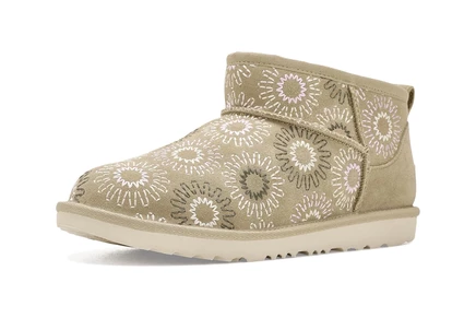 Детские ботинки UGG Classic Ultra Mini, желтые