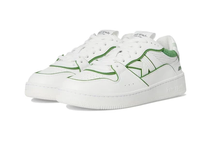 Женские кеды Kate Spade New York 93 Kicks, белые с зелёным