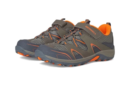 Мужские кроссовки Merrell Kids Trail Chaser (Little Kid/Big Kid) gunsmoke/orange