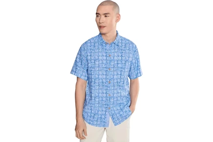 Мужская рубашка Tommy Bahama Coastal Ease Carrico Tiles