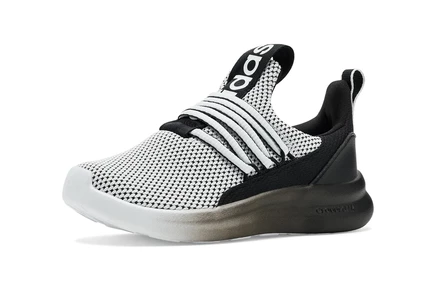 Детские кроссовки adidas Lite Racer Adapt 7.0, бело-черные