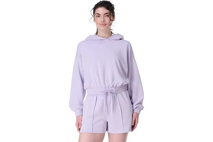 Женский свитшот Sweaty Betty Sand Wash Cloudweight Crop Hoodie