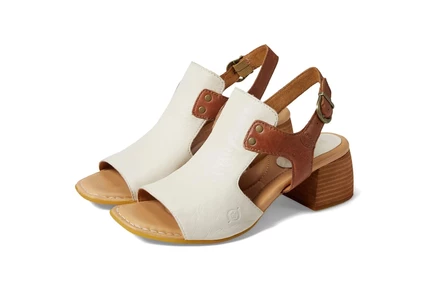 Born Sylvie white/brown