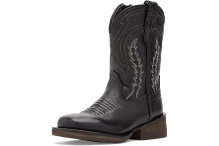 Tecovas Kids The Doc (Toddler) midnight cowhide