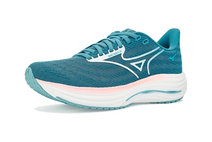 Женские кроссовки Mizuno Wave Rider 29, лилово-белые