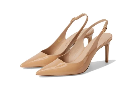 Stuart Weitzman Stuart Power Slingback 75 adobe