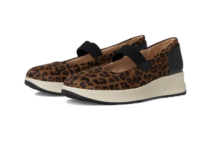 LifeStride Reflection Mary Jane Shoes brown leopard