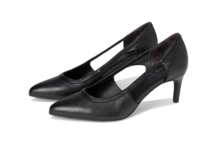 LifeStride Alma Pump Shoes black lizard