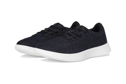 Женские кроссовки Allbirds Wool Runner NZ черные (blizzard)