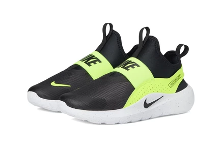 Nike Kids Flex Runner 4 (Little Kid) black/black/volt/white