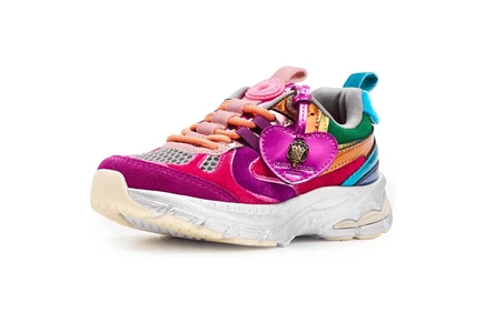 Детские кроссовки Kurt Geiger London Kids Mini Runner, радужные