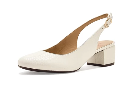 Женские туфли Marc Joseph New York Broad St, белые под змею