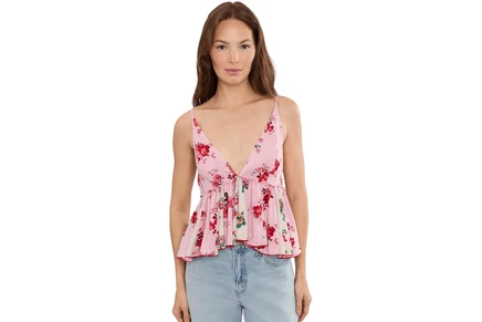 Женский топ Free People Tillie, розовый принт