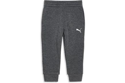 PUMA Kids Essential Basics Fleece Joggers (Toddler) charcoal