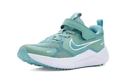 Nike Kids Cosmic Runner Swoosh (Little Kid) cannon/sail/denim turquoise/white
