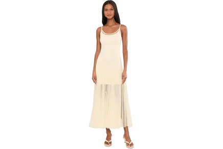 AllSaints Harmonia Dress tofu white