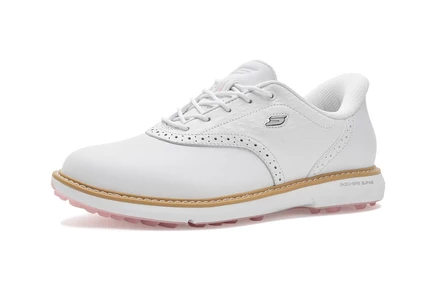 Женские кроссовки для гольфа Skechers GO GOLF Prestige SL, бело-розовые