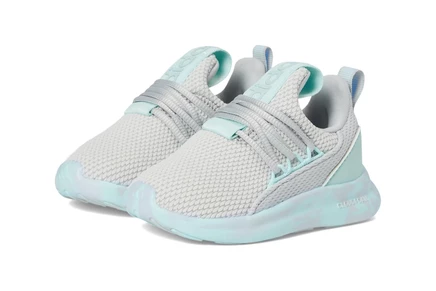 adidas Kids Lite Racer Adapt 7.0 Shoes (Toddler) blue/grey/semi flash aqua