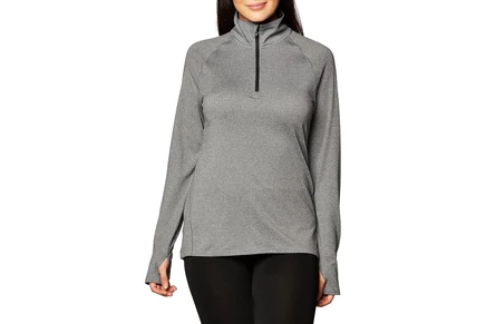 Женский свитшот Hanes Sport Performance Fleece Quarter Zip Pullover